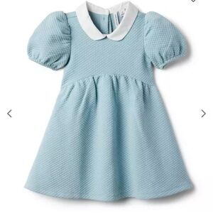 Janie and Jack Quilted Puff Sleeve Dress, size 12 to 18 months, NWT